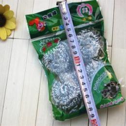 4个钢丝球 不伤手钢丝球 清洁球超市专卖日用百货一元店2元店货源