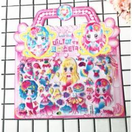 一元手提卡通泡泡贴  换衣贴  一元两元地摊货源批发